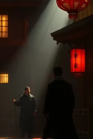 《无声剧场》封面，空荡舞台与一束追光
