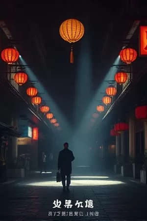 《旧城胶片》封面，老式放映机与光斑